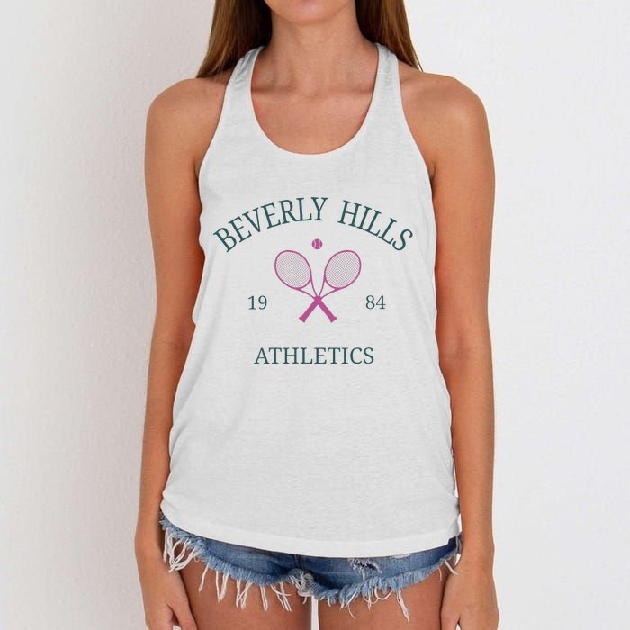 Beverly Hills Athletics California Tennis Club Racquet Prep Women's Knotted Racerback Tank