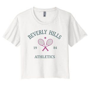 Beverly Hills Athletics California Tennis Club Racquet Prep Women's Crop Top Tee