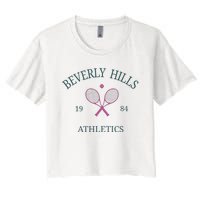 Beverly Hills Athletics California Tennis Club Racquet Prep Women's Crop Top Tee