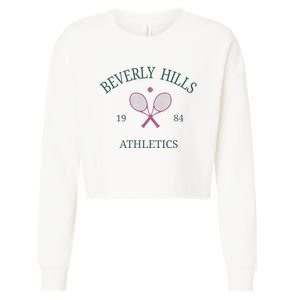 Beverly Hills Athletics California Tennis Club Racquet Prep Cropped Pullover Crew