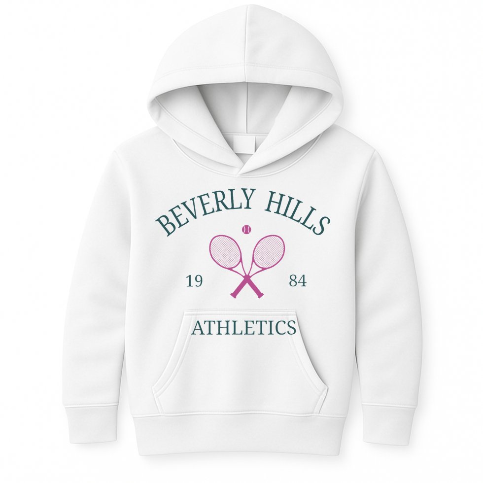 Beverly Hills Athletics California Tennis Club Racquet Prep Kids Hoodie