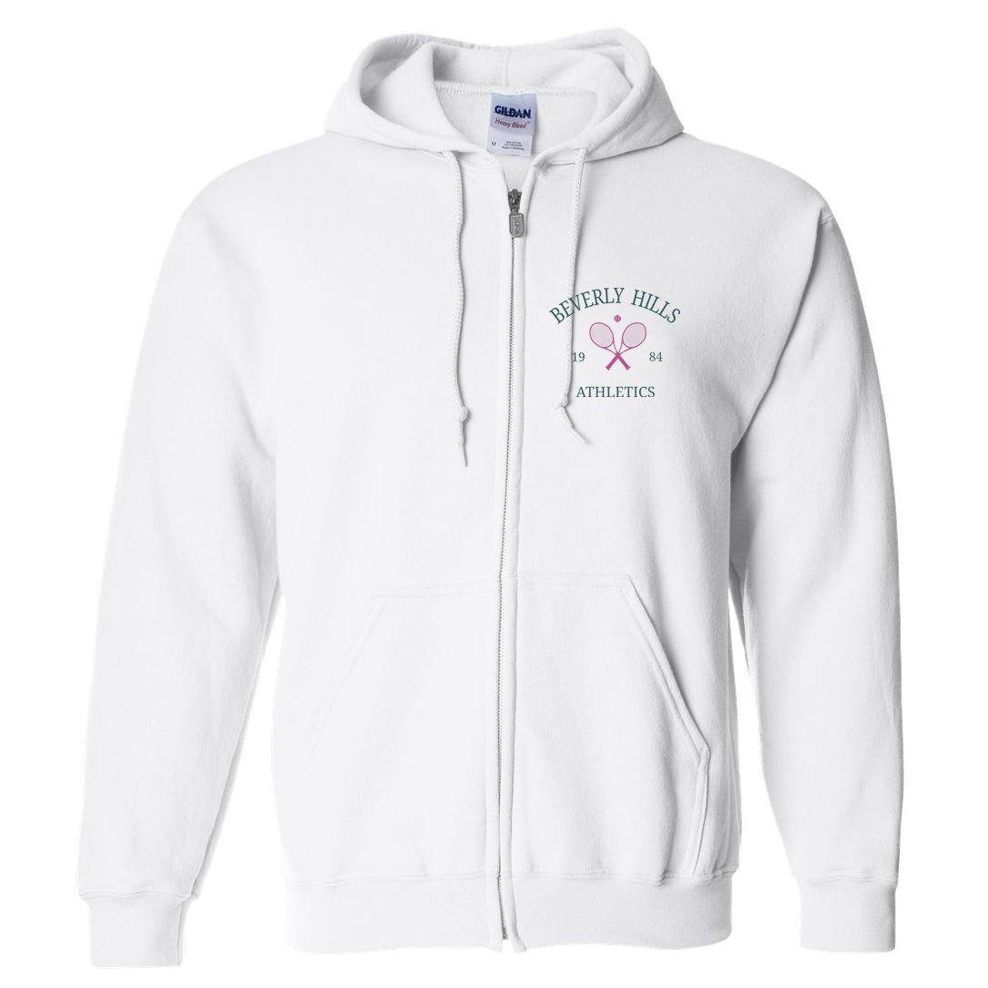 Beverly Hills Athletics California Tennis Club Racquet Prep Full Zip Hoodie