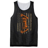 Bow Hunting American Flag Hunter Archery Tree Camouflage Mesh Reversible Basketball Jersey Tank