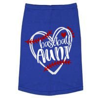 Baseball Heart Aun Auntie Gift Trendy Great Gift Doggie Tank