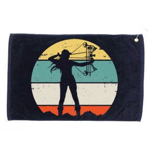 Bow Hunting Archery Grommeted Golf Towel