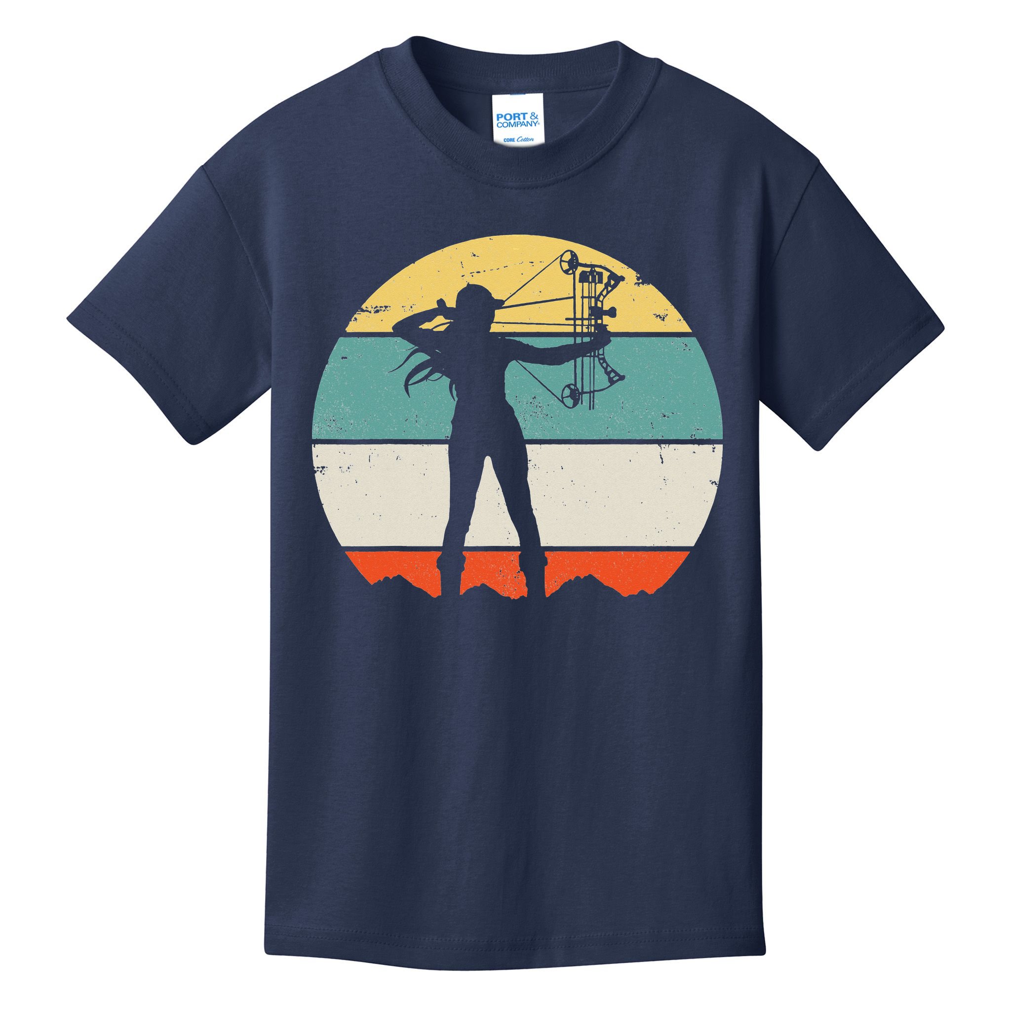 Bow Hunting Archery Kids T-Shirt