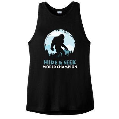 Bigfoot Hide And Seek Champion Ladies PosiCharge Tri-Blend Wicking Tank