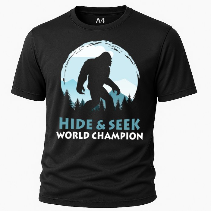 Bigfoot Hide And Seek Champion Cooling Performance Crew T-Shirt