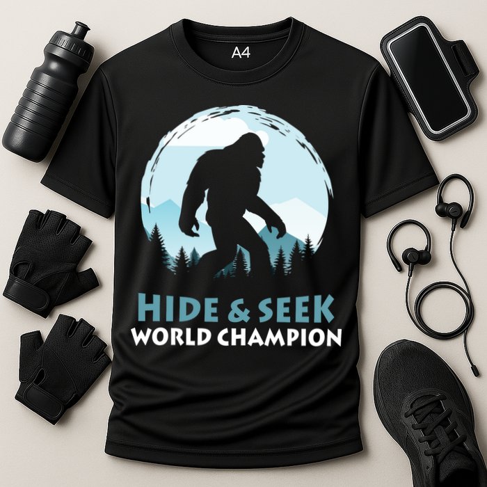 Bigfoot Hide And Seek Champion Cooling Performance Crew T-Shirt