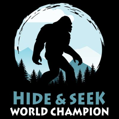 Bigfoot Hide And Seek Champion T-Shirt