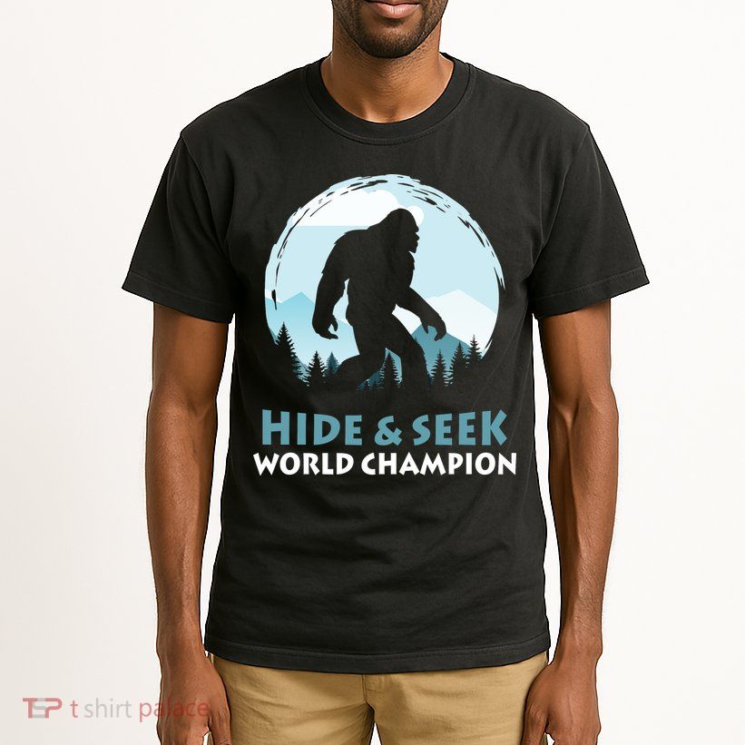 Bigfoot Hide And Seek Champion Tall T-Shirt