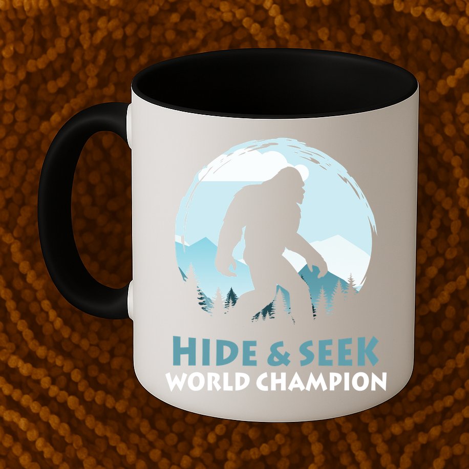 Bigfoot Hide And Seek Champion Mug
