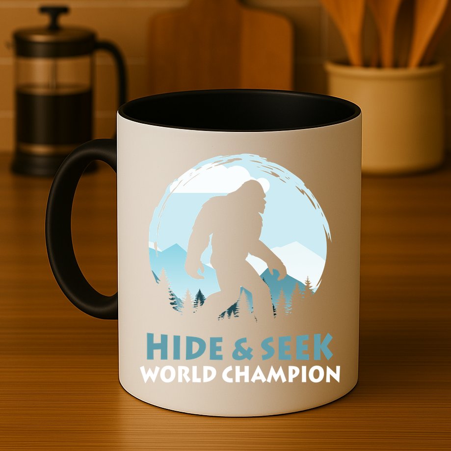 Bigfoot Hide And Seek Champion Mug
