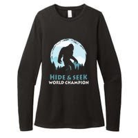 Bigfoot Hide And Seek Champion Womens CVC Long Sleeve Shirt