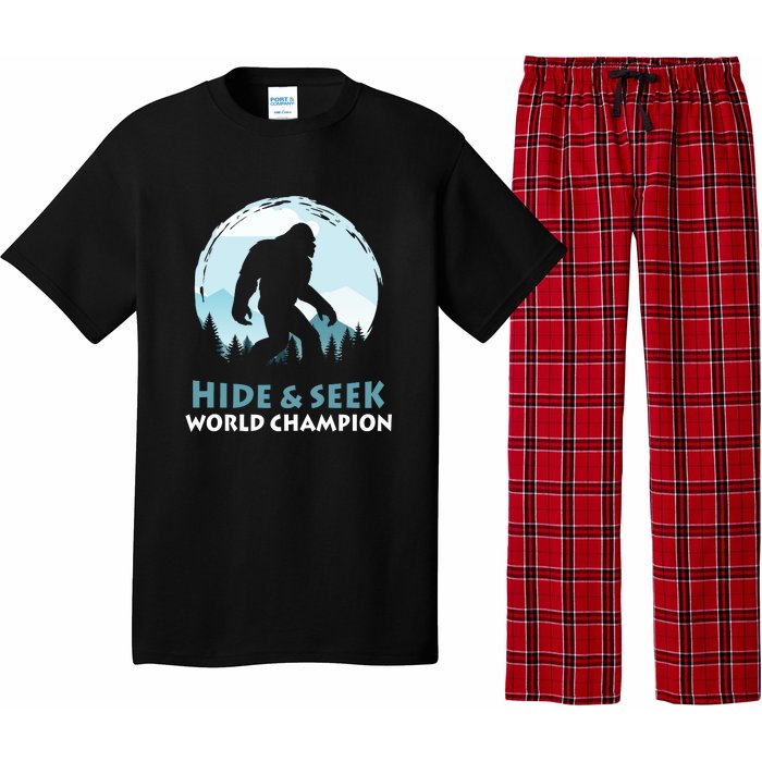 Bigfoot Hide And Seek Champion Pajama Set