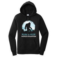 Bigfoot Hide And Seek Champion Women's Pullover Hoodie