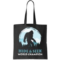 Bigfoot Hide And Seek Champion Tote Bag