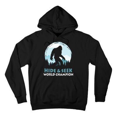 Bigfoot Hide And Seek Champion Tall Hoodie