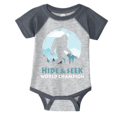 Bigfoot Hide And Seek Champion Infant Baby Jersey Bodysuit