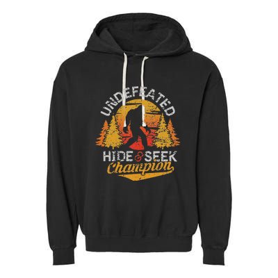 Bigfoot Hide and Seek Champion Sasquatch Garment-Dyed Fleece Hoodie