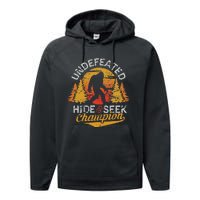 Bigfoot Hide and Seek Champion Sasquatch Performance Fleece Hoodie