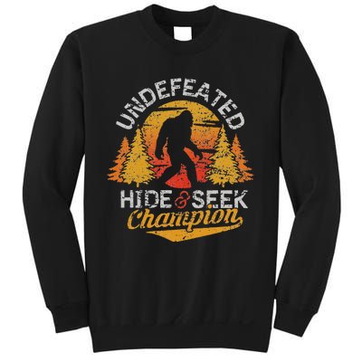 Bigfoot Hide and Seek Champion Sasquatch Sweatshirt