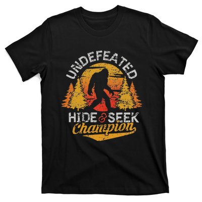 Bigfoot Hide and Seek Champion Sasquatch T-Shirt