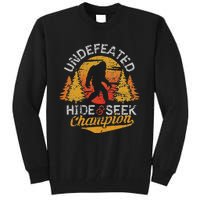 Bigfoot Hide and Seek Champion Sasquatch Tall Sweatshirt