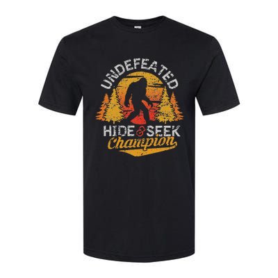 Bigfoot Hide and Seek Champion Sasquatch Softstyle CVC T-Shirt