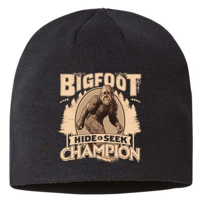 Bigfoot Hide And Seek World Champion Sustainable Beanie