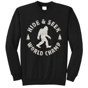 Bigfoot Hide And Seek World Champion Sasquatch Sweatshirt