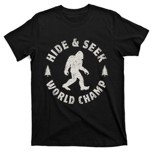 Bigfoot Hide And Seek World Champion Sasquatch T-Shirt