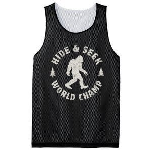 Bigfoot Hide And Seek World Champion Sasquatch Mesh Reversible Basketball Jersey Tank