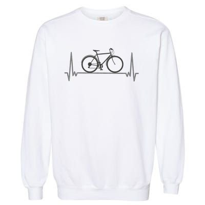 Bicycle Heartbeat Garment-Dyed Sweatshirt