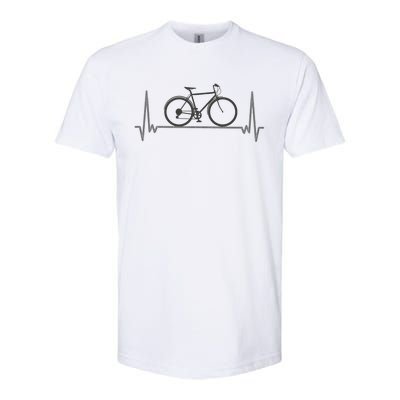 Bicycle Heartbeat Softstyle CVC T-Shirt