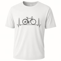 Bicycle Heartbeat Cooling Performance Crew T-Shirt