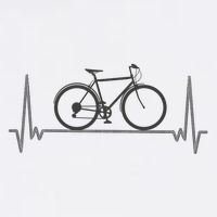 Bicycle Heartbeat Cooling Performance Crew T-Shirt