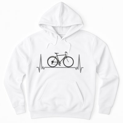 Bicycle Heartbeat Hoodie