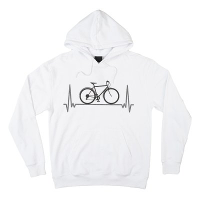 Bicycle Heartbeat Hoodie