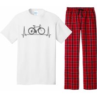 Bicycle Heartbeat Pajama Set