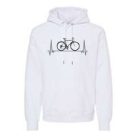 Bicycle Heartbeat Premium Hoodie