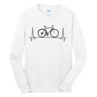 Bicycle Heartbeat Tall Long Sleeve T-Shirt