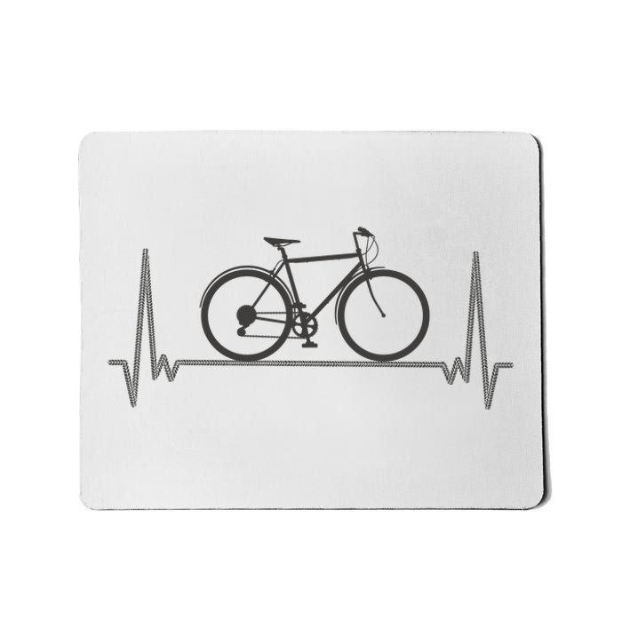 Bicycle Heartbeat Mousepad