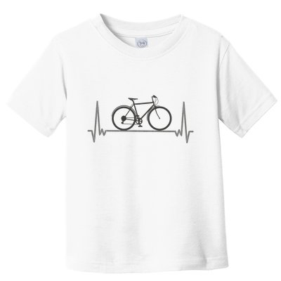 Bicycle Heartbeat Toddler T-Shirt