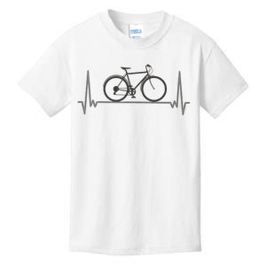 Bicycle Heartbeat Kids T-Shirt