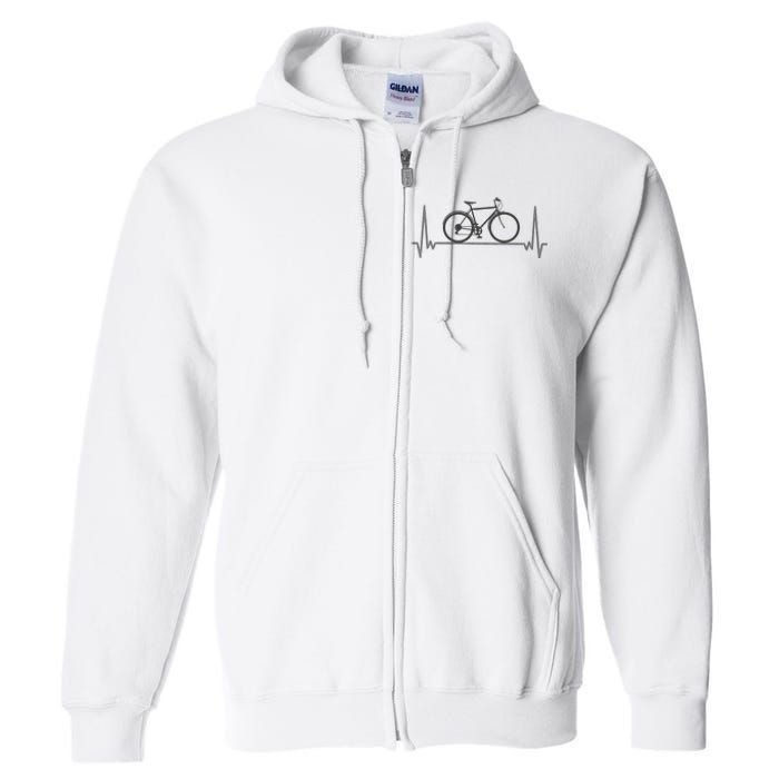 Bicycle Heartbeat Full Zip Hoodie