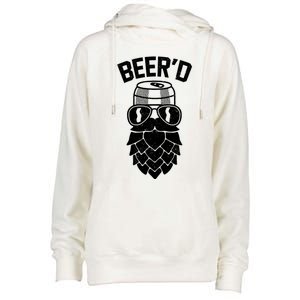 BeerD Hop Beard For Beer Ers Costume Great Gift Womens Funnel Neck Pullover Hood