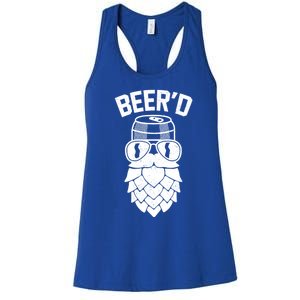 BeerD Hop Beard For Beer Ers Costume Great Gift Women's Racerback Tank