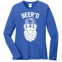 BeerD Hop Beard For Beer Ers Costume Great Gift Ladies Long Sleeve Shirt