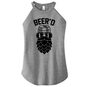 BeerD Hop Beard For Beer Ers Costume Great Gift Women's Perfect Tri Rocker Tank